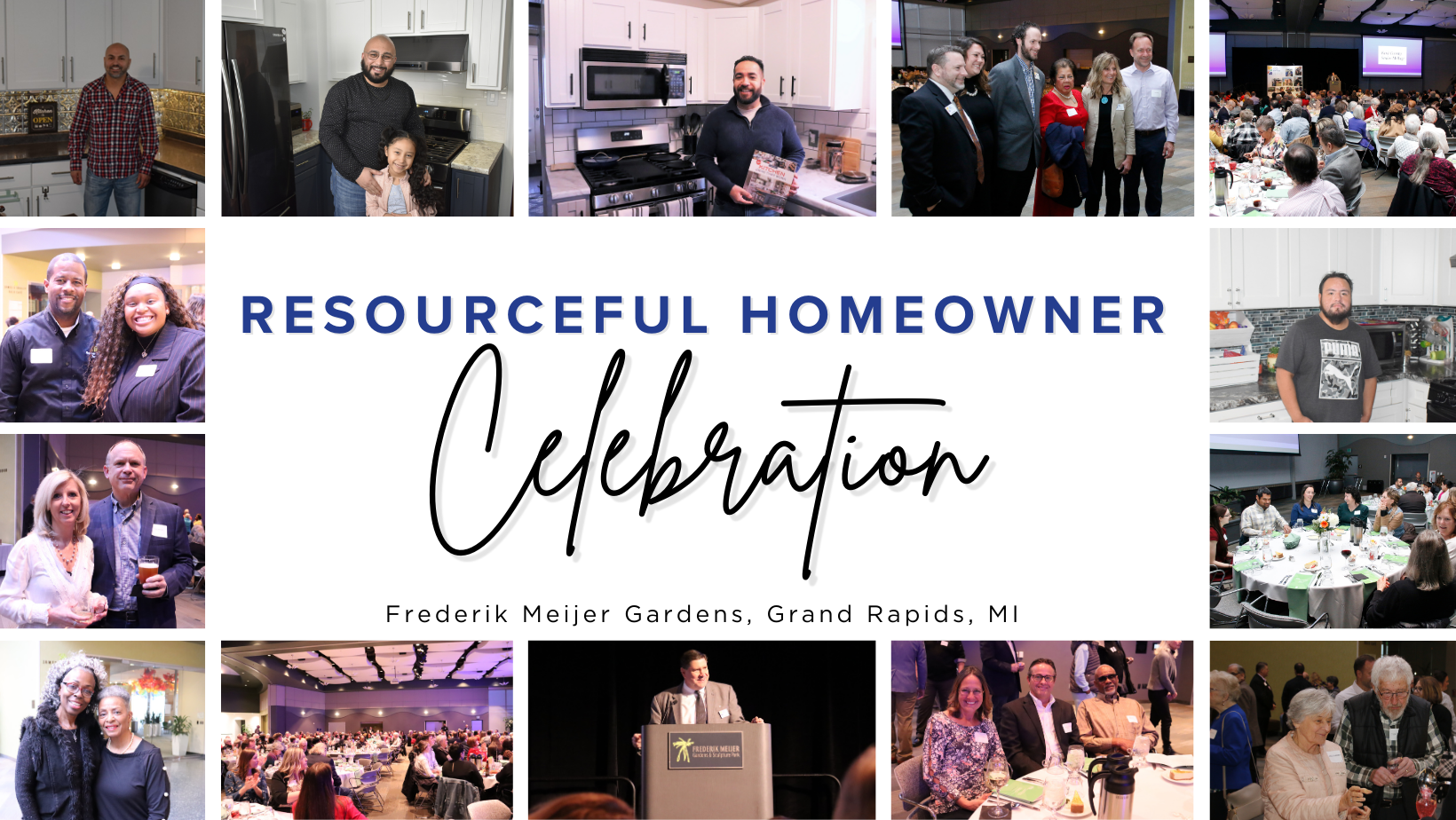 Resourceful Homeowner Celebration Website Banner